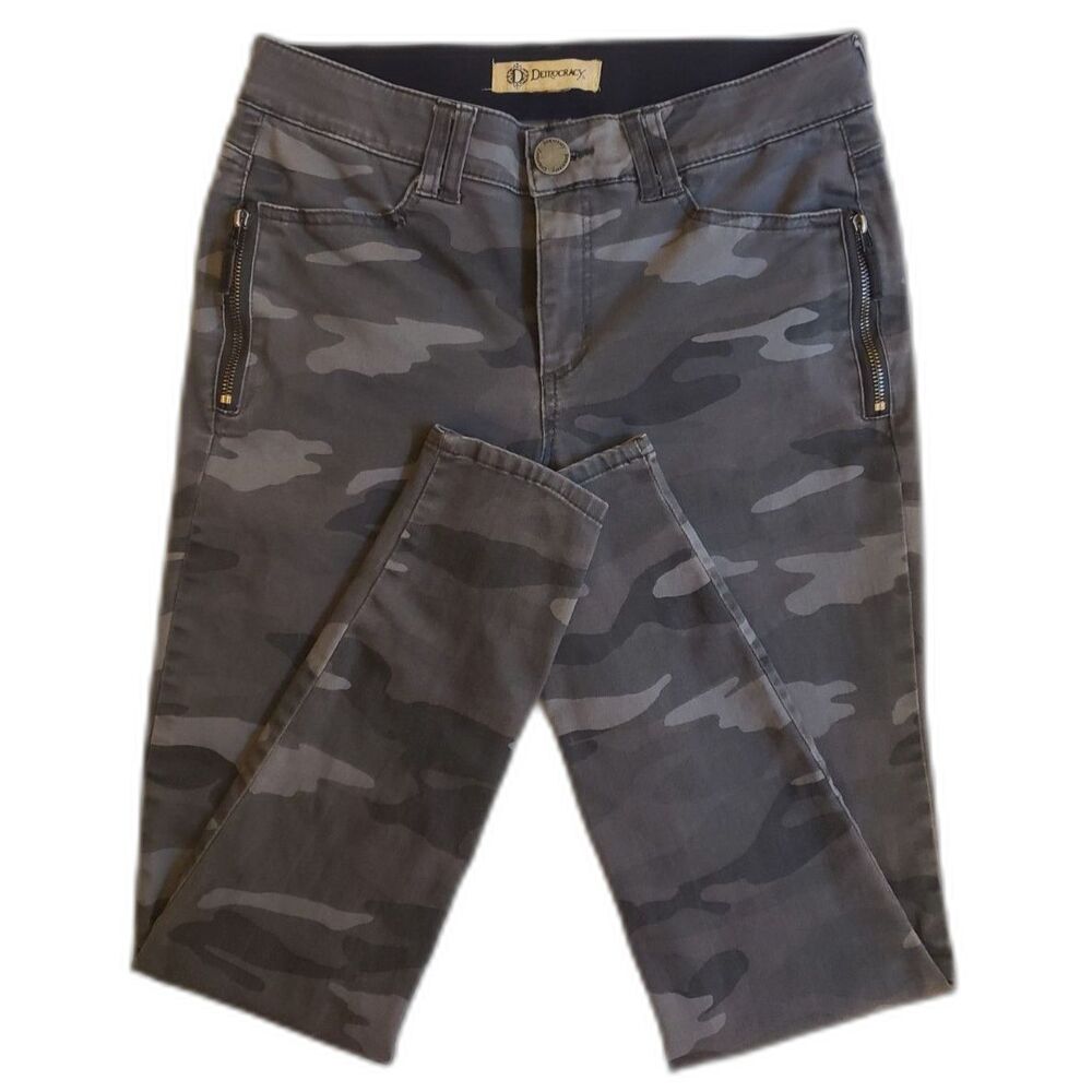 Democracy - "Ab" Technology - Straight-Leg Pants - Camo Print - Women Size 4 - Picture 2 of 8